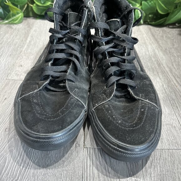 Mens Vans Sk8-Hi Triple Black Shoes Sneakers Size Men 10.5 Duracap main image 7